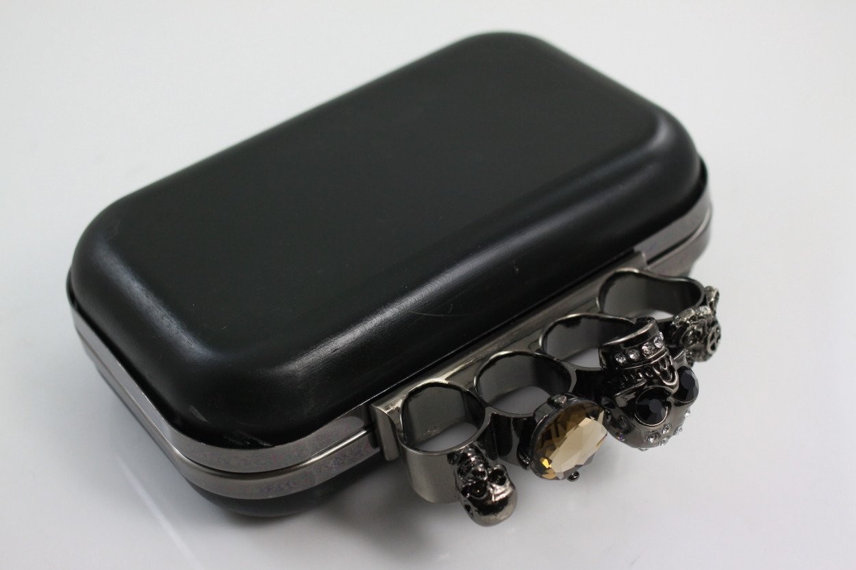 OEM ODM Black Iron Purse Clutch Frames For Masquerade Gift