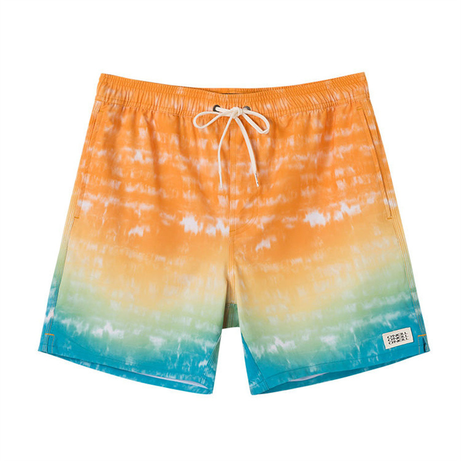 Custom Design Your Own Logo Sublimation Printed Waterproof Board Shorts Four Way Stretch Swim Trunks