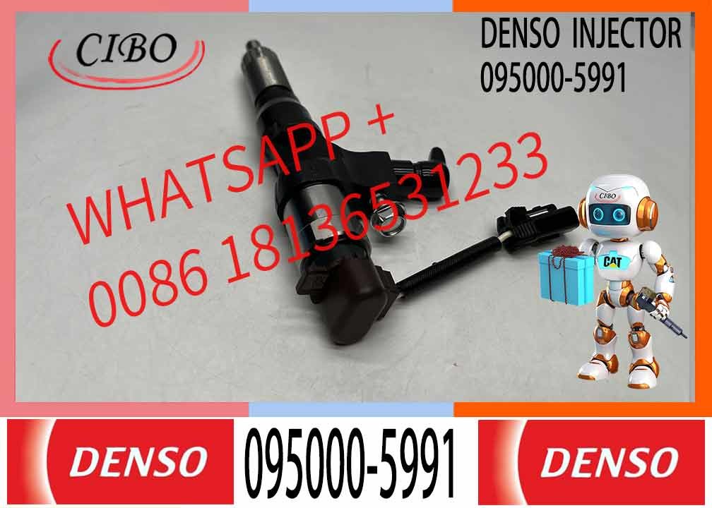 New Fuel Denso Injector 095000-5993 095000-5990 095000-5991 23670-E0310 23670-E0311 23910-1410 for Hino truck