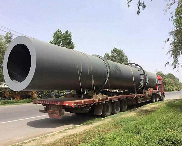 5TPH Industrial Rotary Sand Dryer Significant Design High Working Efficiency