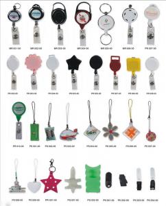 Buy cheap Lanyard Accessory ABS Retractable Badge Holder , Mobile Phone Strap product