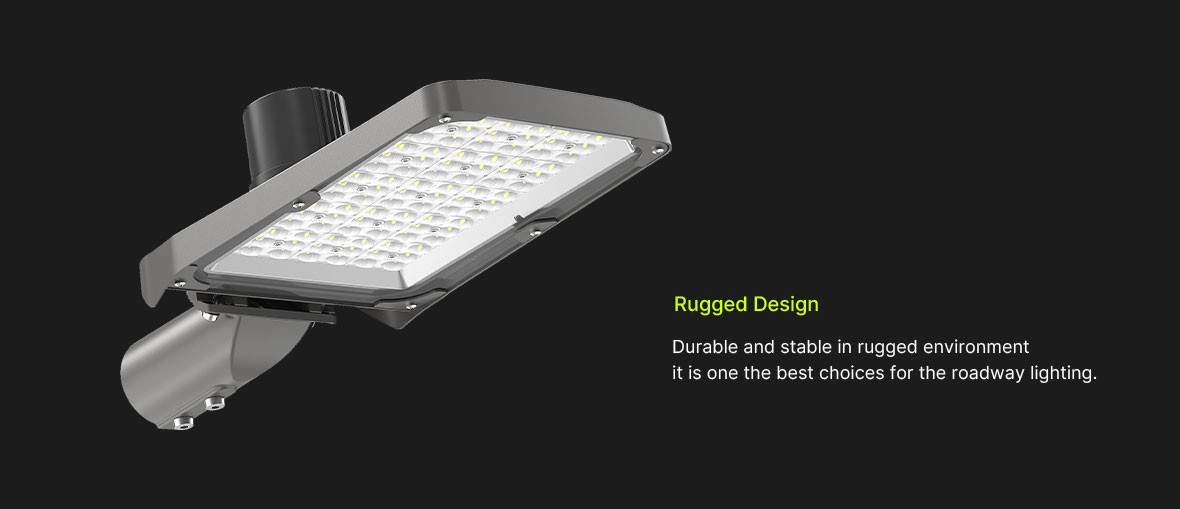 High Lumen Street Light Plug and Play LED Power Supply with 6KV Surge Protection Cri ≥70 Beam Angle Type2/Type3/Type