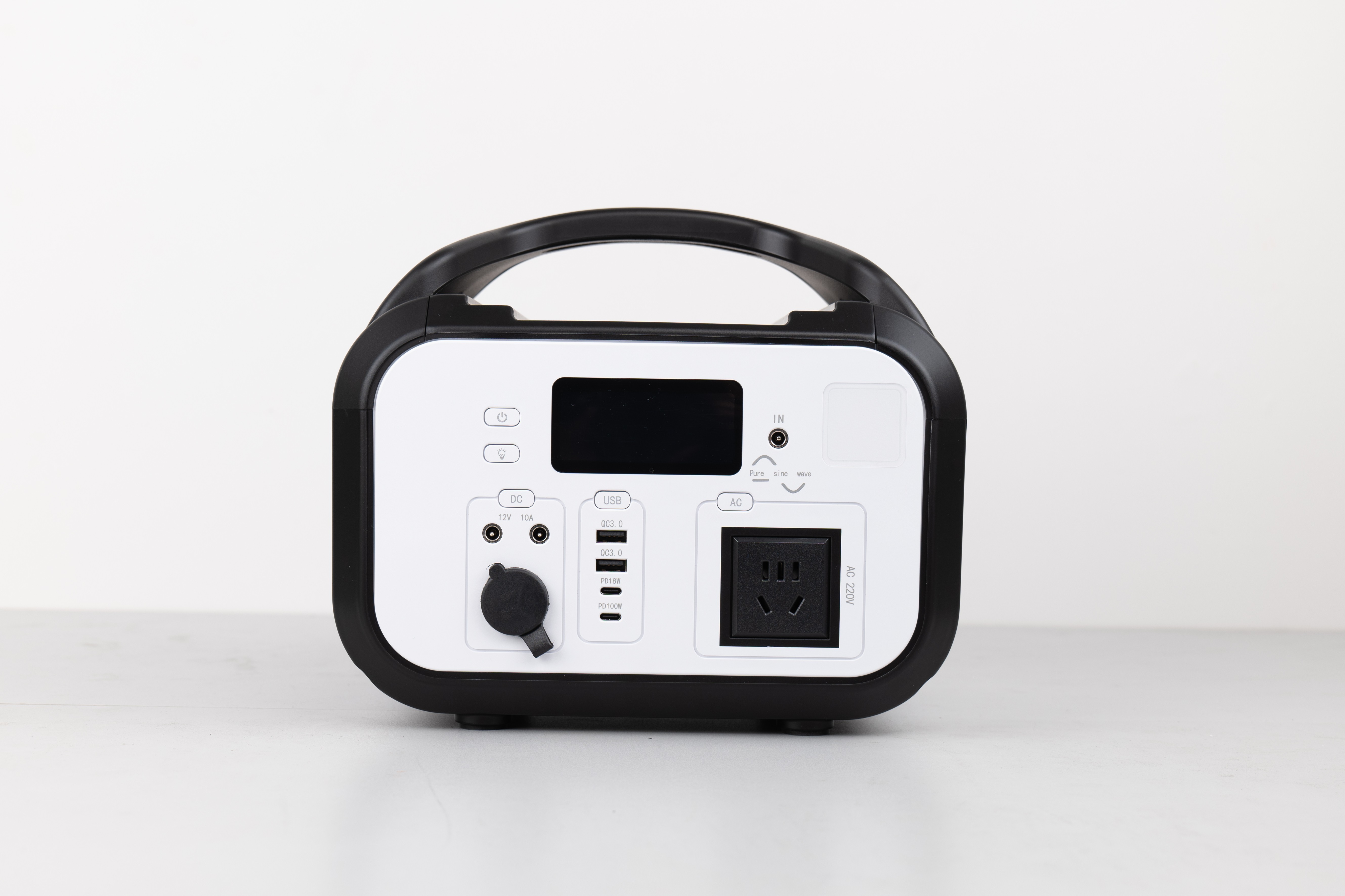 Foldable Solar Panel Charging Rechargeable Portable Power Station With WiFi For TV / Electric Fan