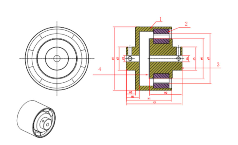 Magnetic Coupled Pump Magnetically Coupled Pump Marine Shaft Coupling