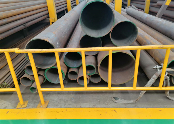 Q235B Grade St37 Seamless Cs Carbon Steel Boiler Tubes Large Diameter