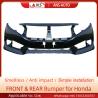 Buy cheap Black Honda Civic Front Bumper Guard Steel ISO9001 Approved from wholesalers