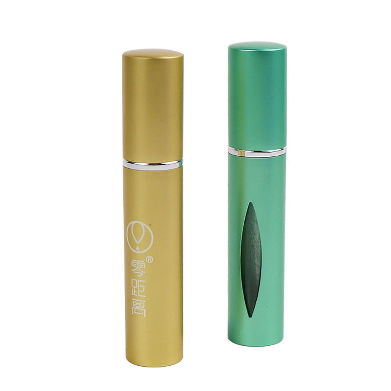 0.27 Ounce Twist Up Aluminium Perfume Bottle Metal Roller Balls For Essential Oils
