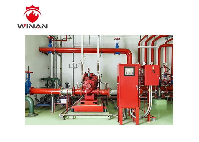 Fire Sprinkler Engine Driven Packaged Fire Pump Systems 740-3000r/Min Speed