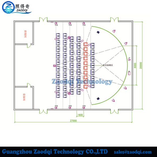 Popular Convenient 5D Motion Cinema, Mobile 5D Cinema Theater Equipment for Sale