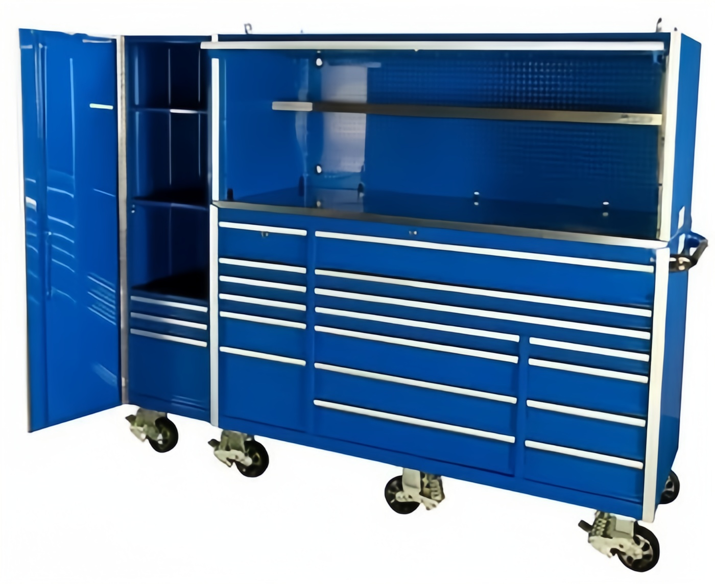 Total Storage for Car Parts Design Heavy Duty Steel Garage Workshop Metal Tool Cabinet