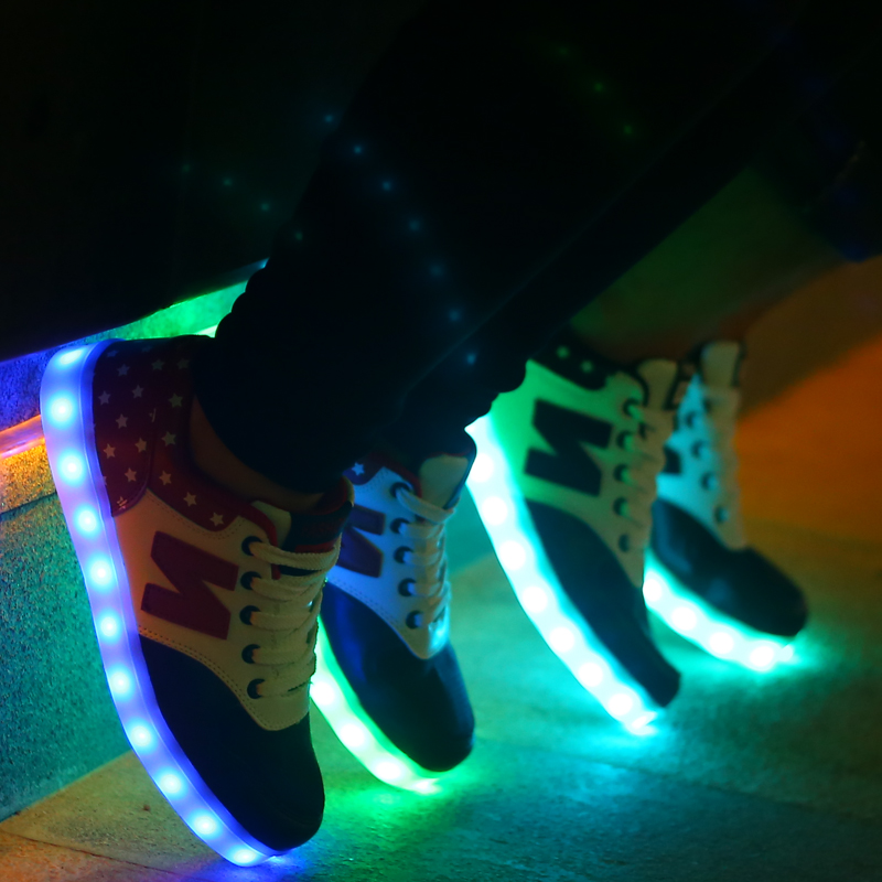 led youth shoes,led youth sneakers