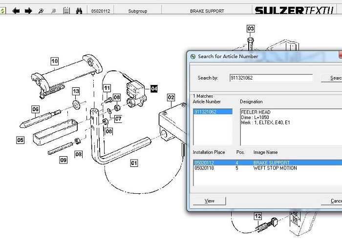 Sensor Head Parts No: 911321062 911321066 911321038 Electric Parts Of Sulzer Weaving Loom Spare Parts