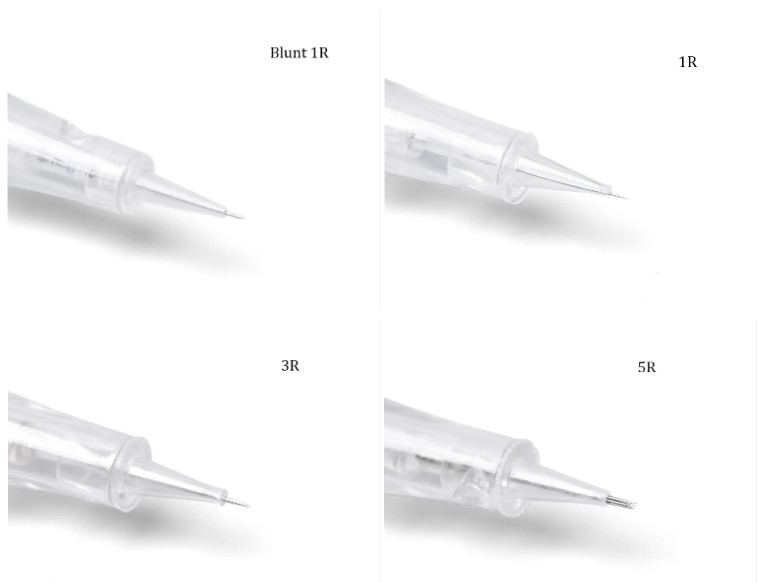 Disposable Microblading Tattoo Machine Needle 2.5mm Tattoo Cartridge Needles