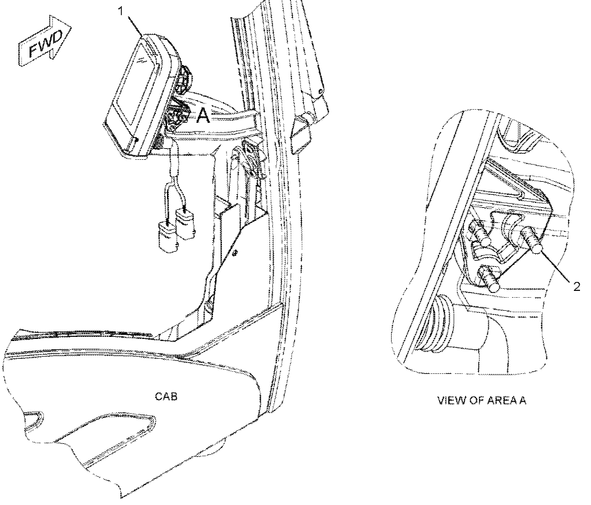 3863457 3277482 Monitor Excavator Spare Parts For 349D2 L 365C L C13
