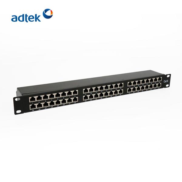 24 Ports 48 Ports Copper Patch Panel Cat6 Slim Mini Old Type