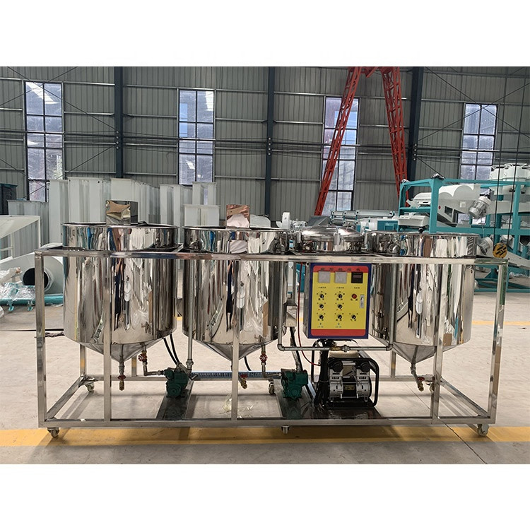 2500KG/D Automatic Oil Press Machine high capacity Edible Oil Refining Machine