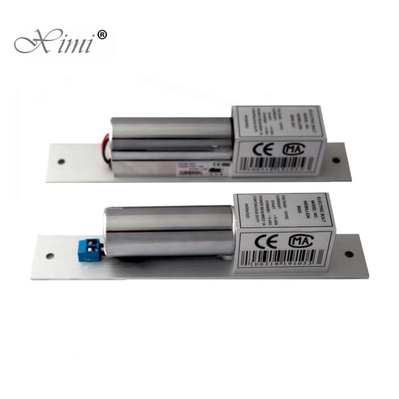 Good Quality Electric Bolt Lock For Access Control System Optional Low Temperature, Feedback and Timer