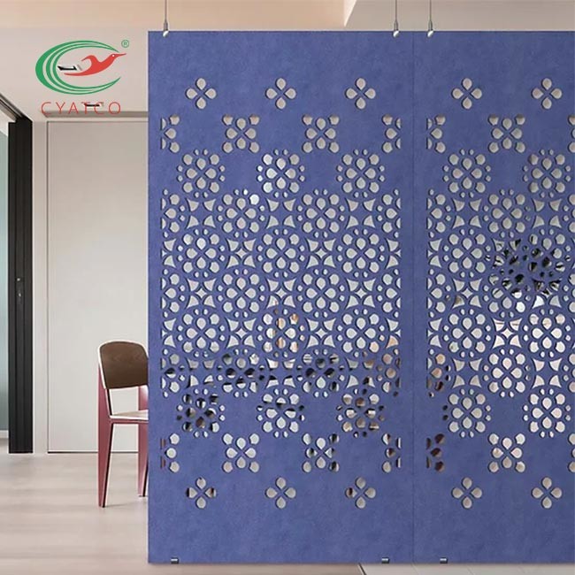 Odorless Multiscene Hanging Sound Panels Fire Retardant for Workplace