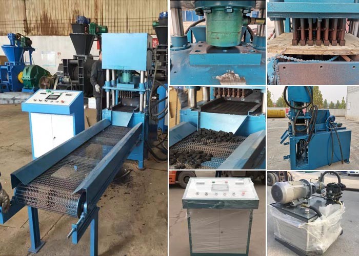 Hookah Shisha Round Cube Biomass Charcoal Briquette Machine