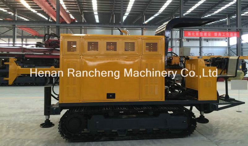 Advanced Hydraulic Crawler Core Drilling Rig Powered By 74KW Cummins