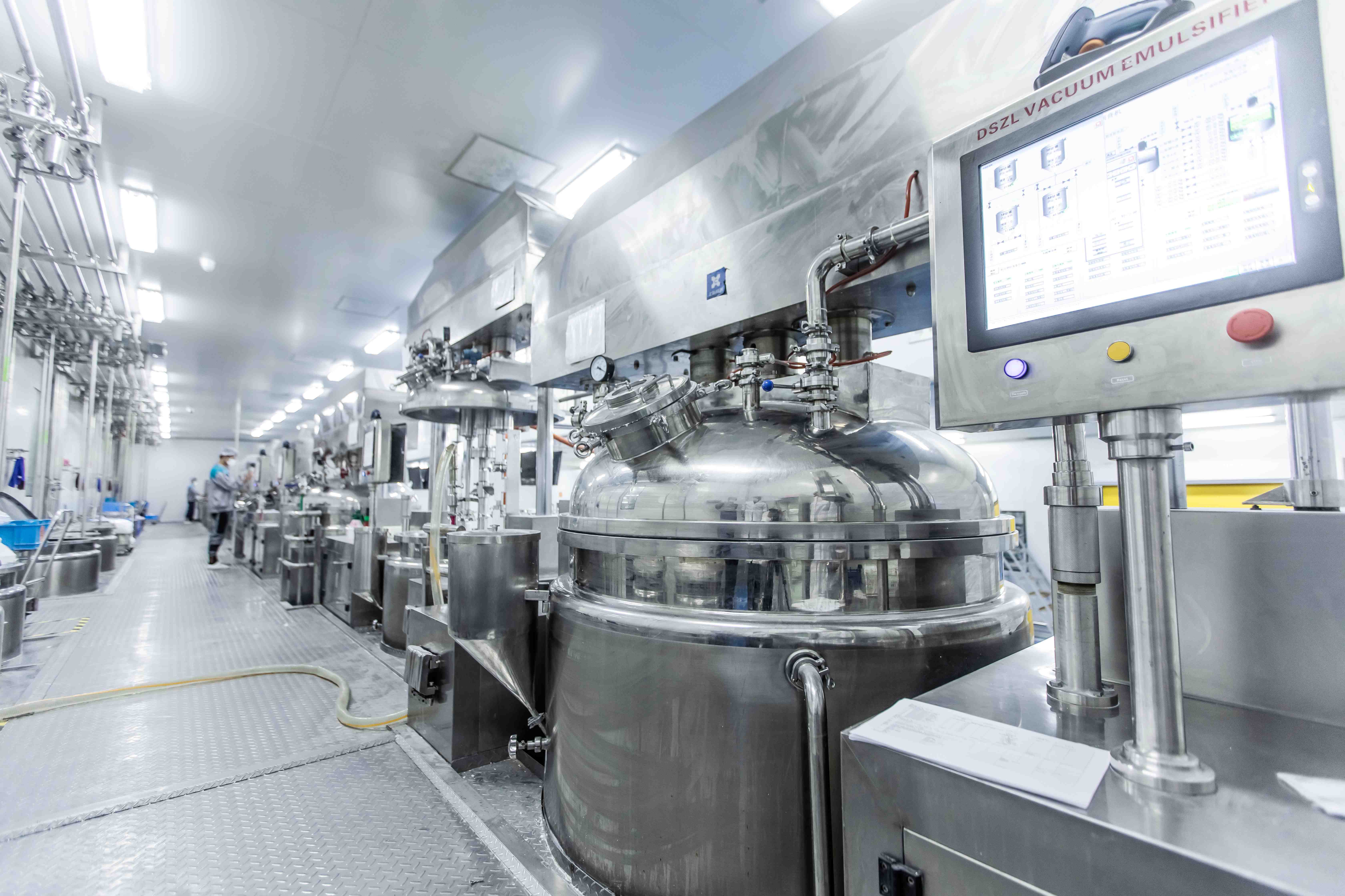 36 kW 840L Toothpaste Manufacturing Machine Mixer