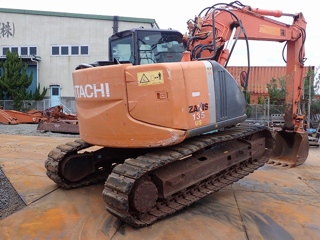 ZX135US-3 Used Digger 0.6M3 Bucket Capacity 13.5Ton Secondhand Excavator