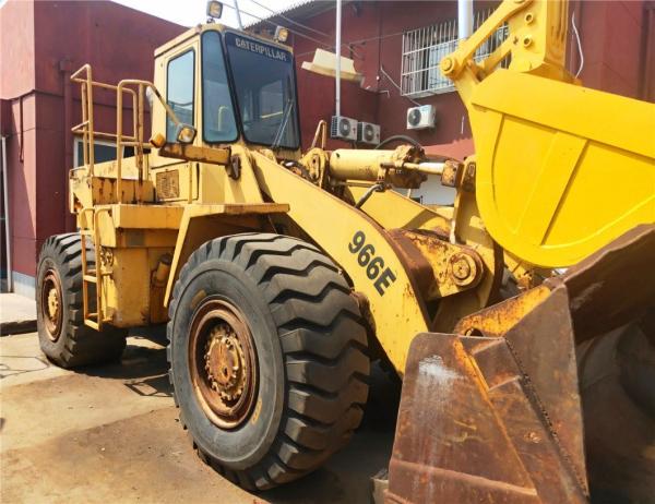 100% Original Japan 20 Ton Wheel Loader Cat 966e on Promotion, Used Caterpillar