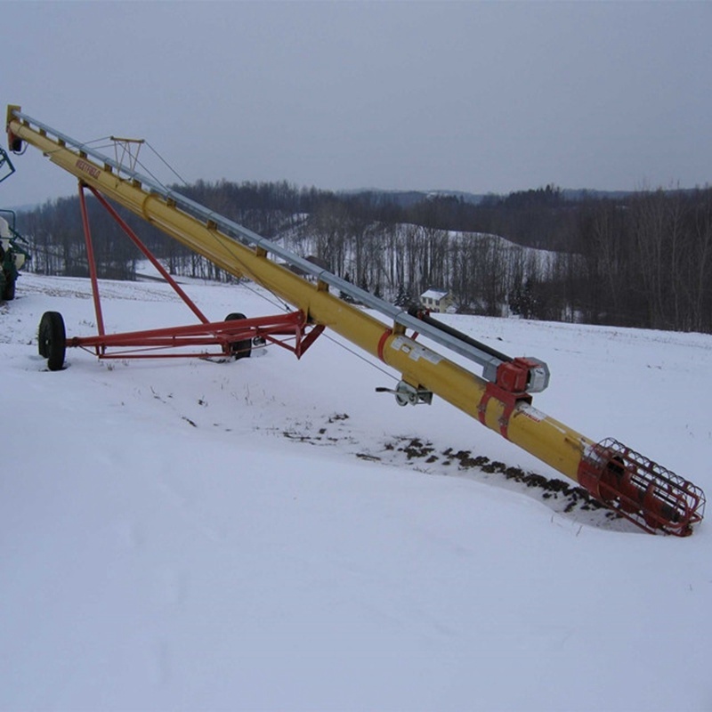 OEM Custom Grain Seed Poultry Feed Powder Flour Transportation Equipment Auger Conveyor