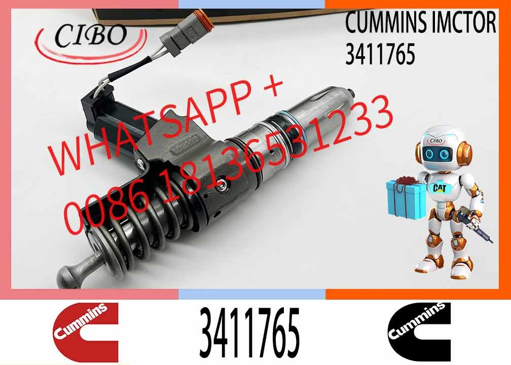 New Genuine Cummin s Fuel Injector 3411691/3411765/3411766/3411759/3087560/3087733/3083846/30950866 Cummin s N14 Engine