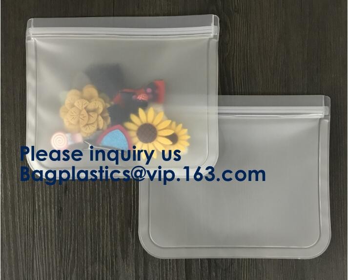 Eco Bio Vaccum Bag For Food Storage Reusable Silicone Peva Bag Freezer Snack Pack Packaging Biodegradable Compostable