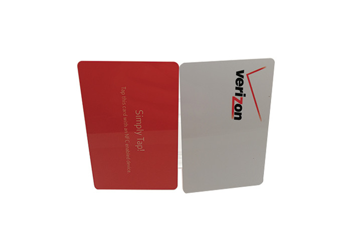 PVC / PET RFID Hotel Key Cards Access Control Blank Room Key Cards 320bytes Memory