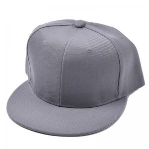 Buy cheap Outdoor Plain 6 Panel Snapback Baseball Hat Flat Brim Adjustable For Spring product