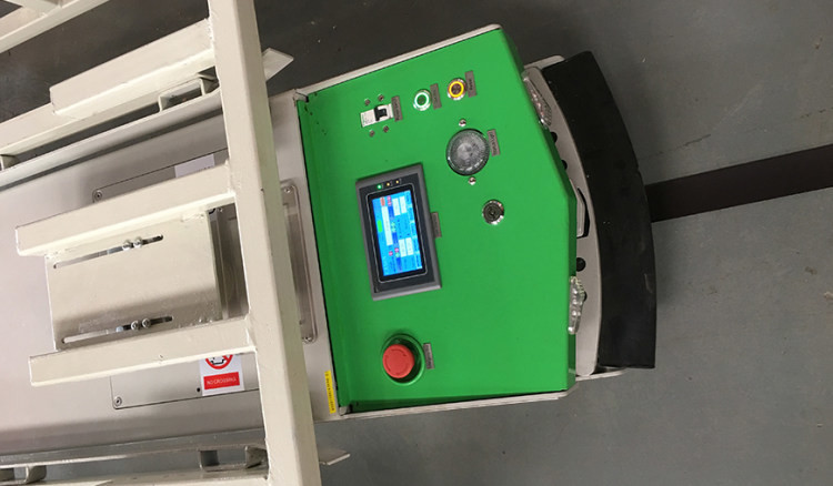 Automation Conveyor AGV Material Handling Magnetic Navigation Load 500KG