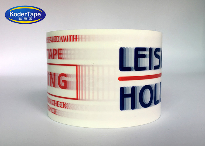 Logo Print On Polypropylene Film/ Color Adhesive Tape For Box Sealing