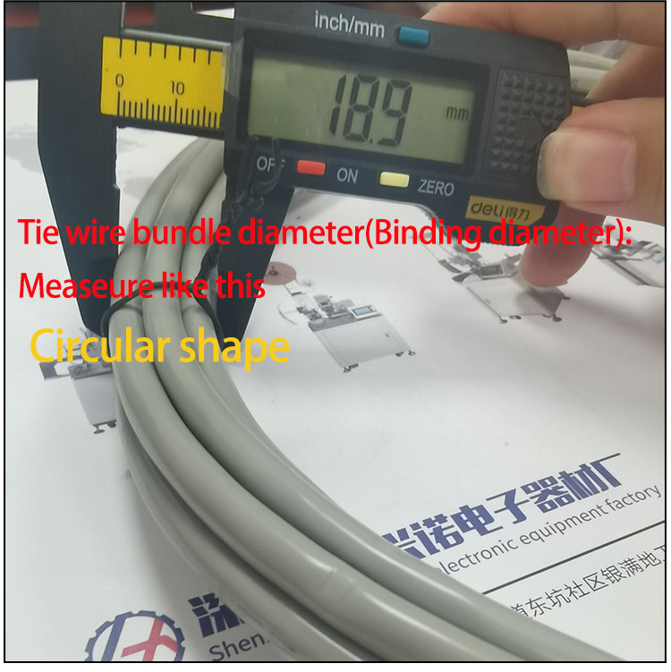 Wire Binding Machine for Twist Bread Bags YH-5-35Z Semi Automatic Cable Wire Winding
