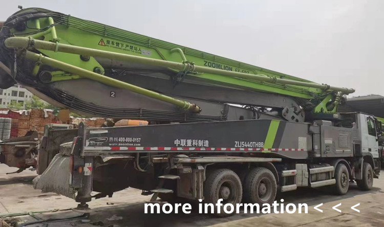Customized Iveco Mixer Concrete Pump Second Hand 120M³/H 550L