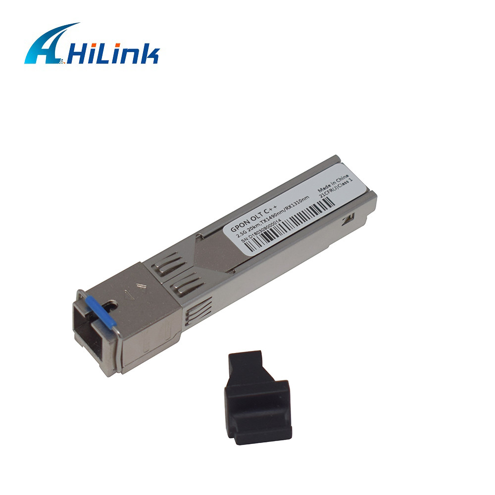 Hilink GPON SFP Transceiver Module C++ 7dB Tx1490nm 2.5G Rx1310nm 1.25G SC / UPC