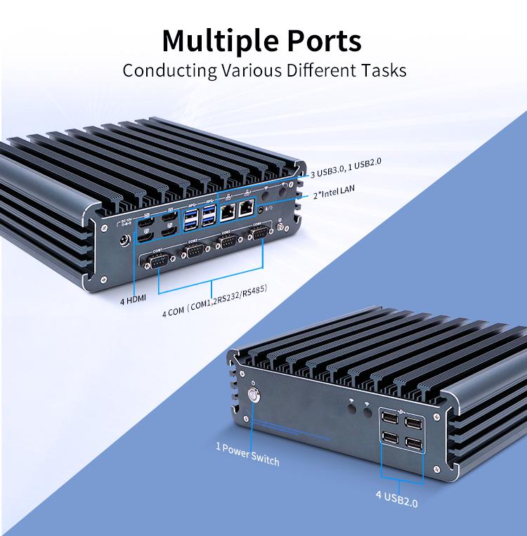 Multiple Ports,Conducting Various Different Tasks