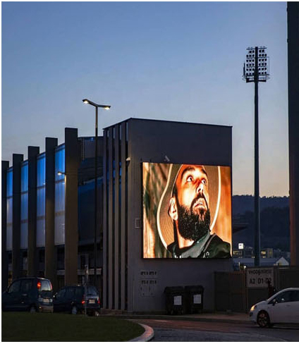 High Brightness P8 Outdoor Fixed LED Display 1/4 Scanning