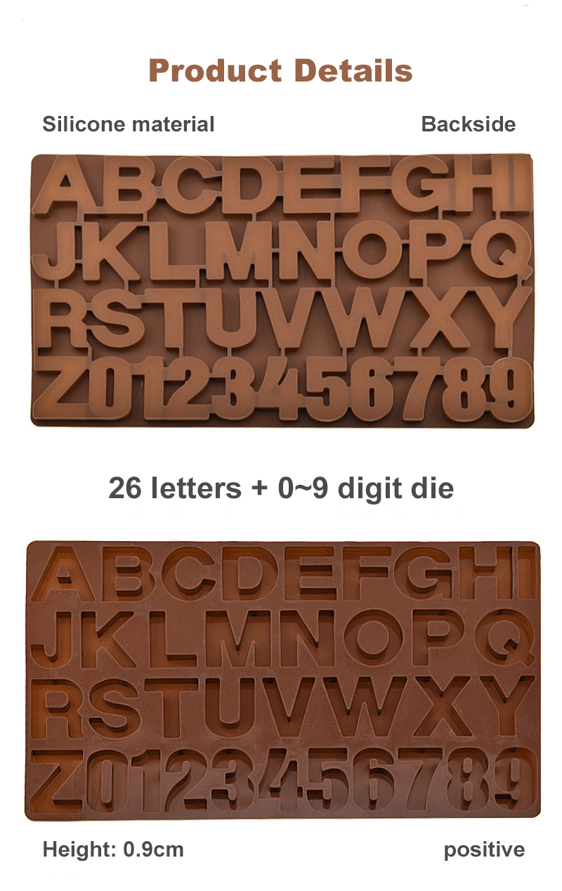 OEM ODＭ Silicone Letter Mold