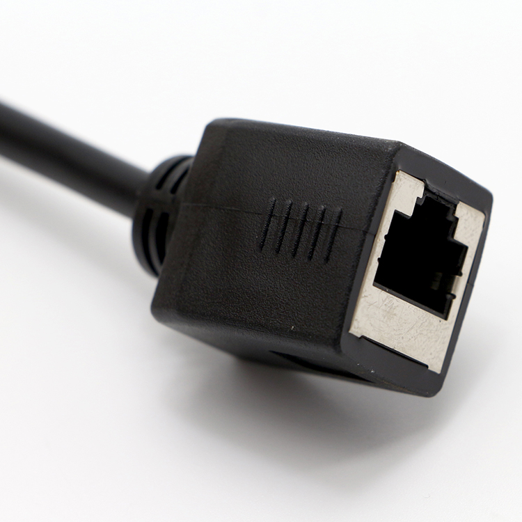 Customization 1M 2M 8P8C RJ45 Female To RJ45 Female Socket Lan Network Ethernet Cable