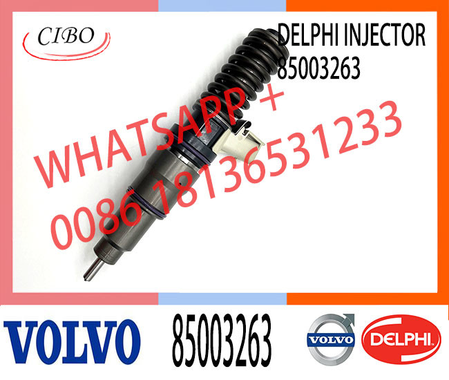 Common rail fuel Injector 21371672 3801618 85003263 for Excavator Parts EC380 EC480 D13H D13F Engine