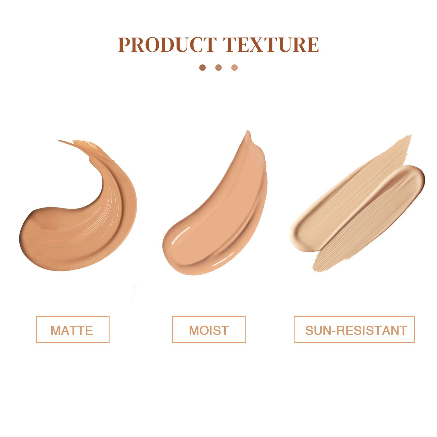 OEM ODM SPF 35 Long Lasting Concealer Foundation Waterproof Moisturizing Mineral Matte Full Coverage Liquid Foundation