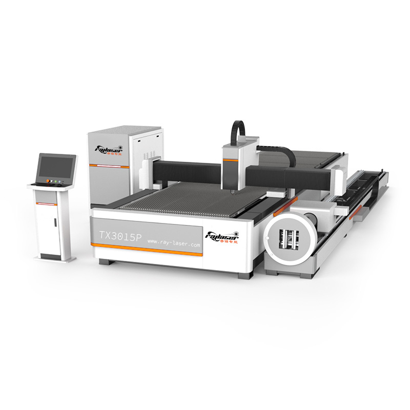 Fiber Laser CNC Open Type Stainless Steel Cutting Machine for Tube and Plate Design