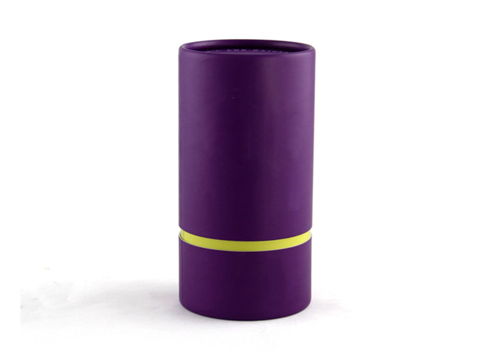 Perfume Cardboard Tube Packaging , Custom Cylinder Container