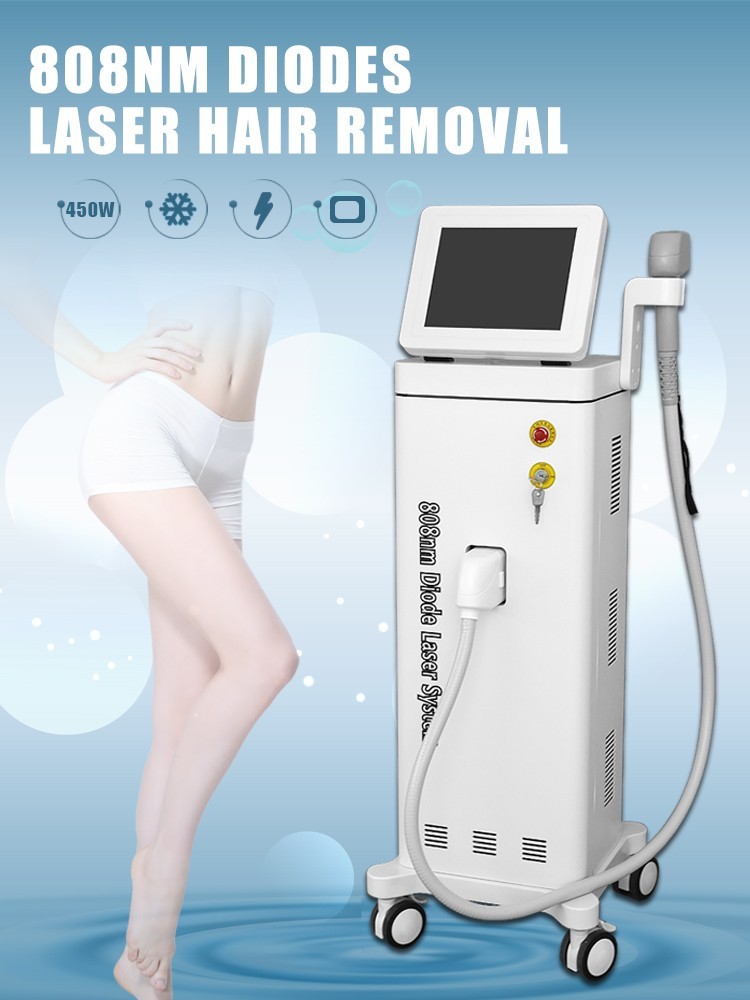 diode laser 808nm hair removal machine for sale / 808nm diode hair removal laser equipment LF-647A