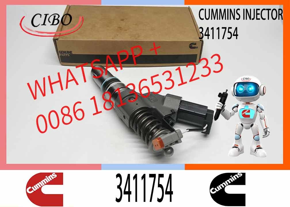 3083863 High Quality QSM11 ISM11 M11 Fuel Injector 3411754 3411756 3609925 3083849 3087772 3411755