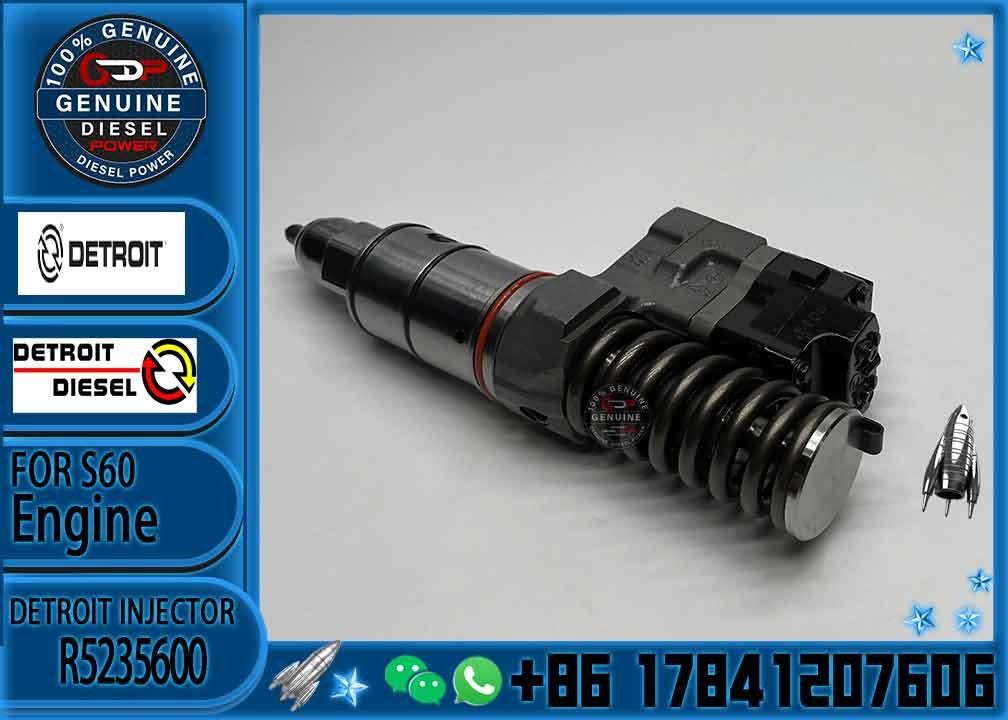 R5235600 For Detroit Diesel 50 60 Series Diesel Fuel Injector 5235600 For Advance, Agco, Autocar, Ford, Freightliner, Ke