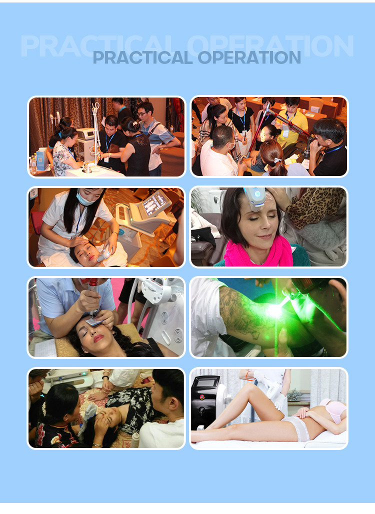 Non Invasive Cyro Picosecond Laser Machine 755nm Tattoo Removal
