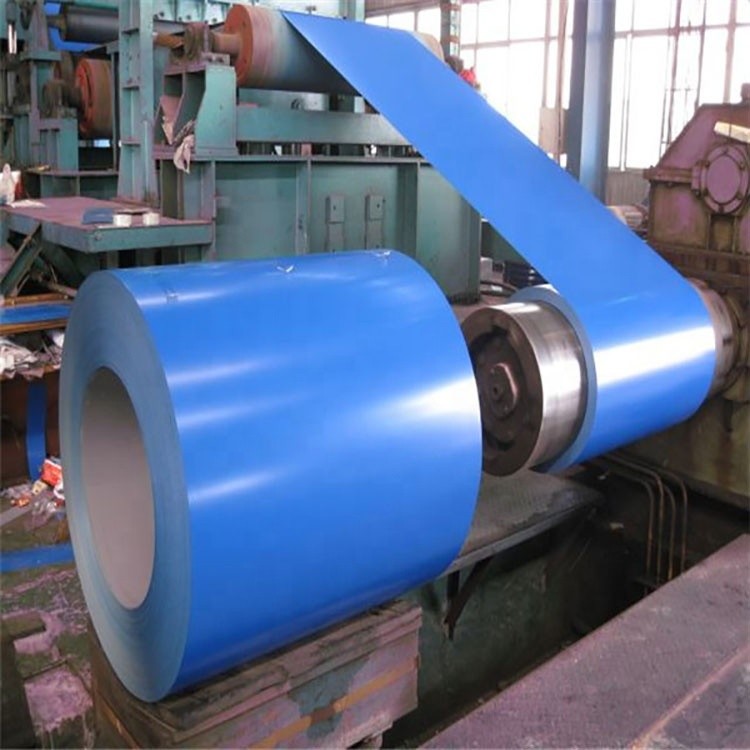 Cold Rolled Ppgi Steel Coils Prepainted Galvanized 15micron Color Coated
